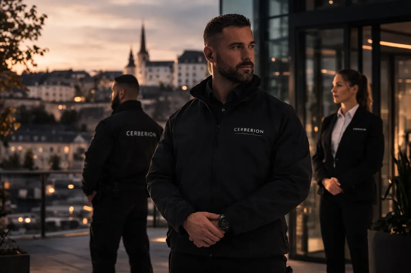 Projet Cerberion Group : création du site web d'un nouvel acteur de la sûreté et de la sécurité au Luxembourg